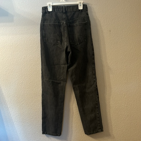 Cotton On black mom jeans size 2 - Picture 5 of 8
